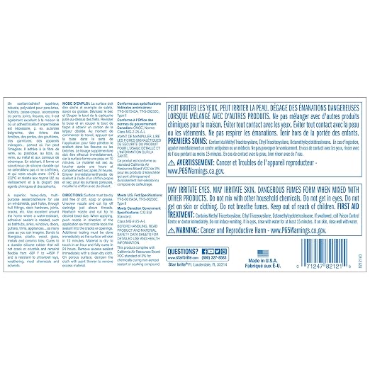 STAR BRITE Marine Silicone Sealant White - Image 2