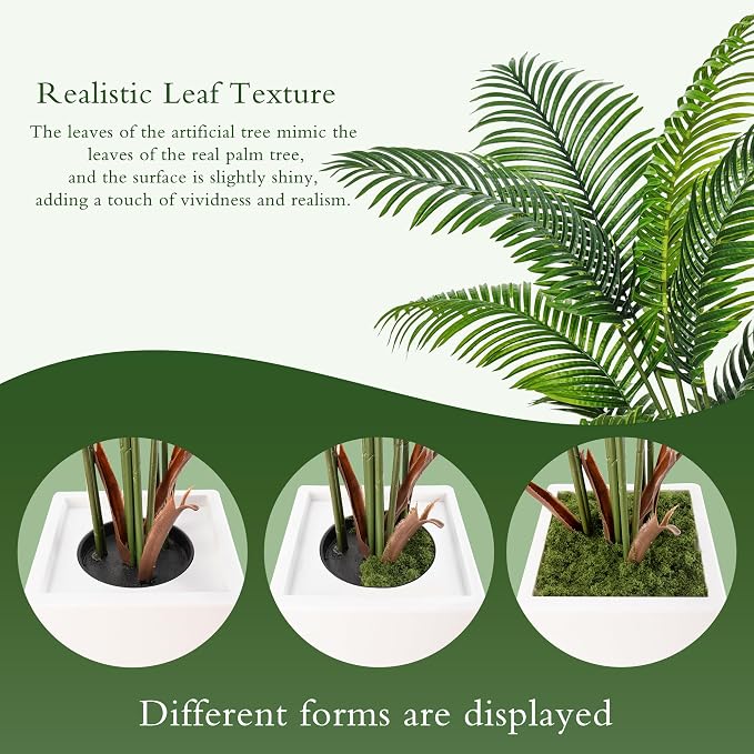 7FT Artificial Palm Tree, Tall Artificial Tree Plants - Image 5