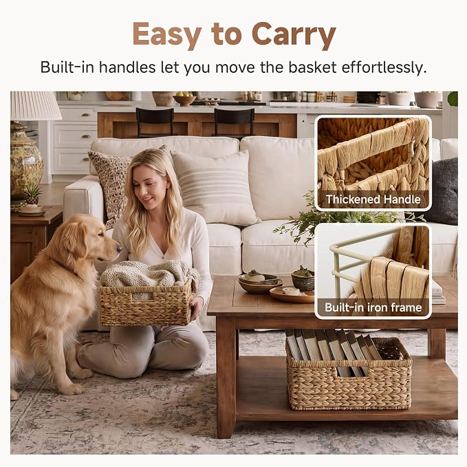 StorageWorks Large Wicker Baskets - Image 4