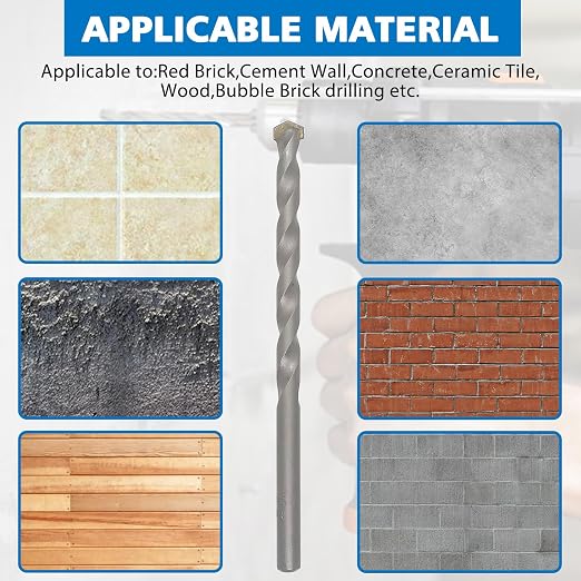 Conical Concrete Wall Anchors and Screws Assortment Kit, 114 Brick Wall Anchors - Image 7