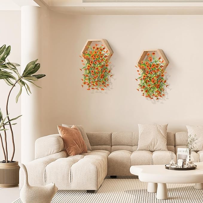 ZFProcess Artificial Hanging Flowers Plants - Image 6