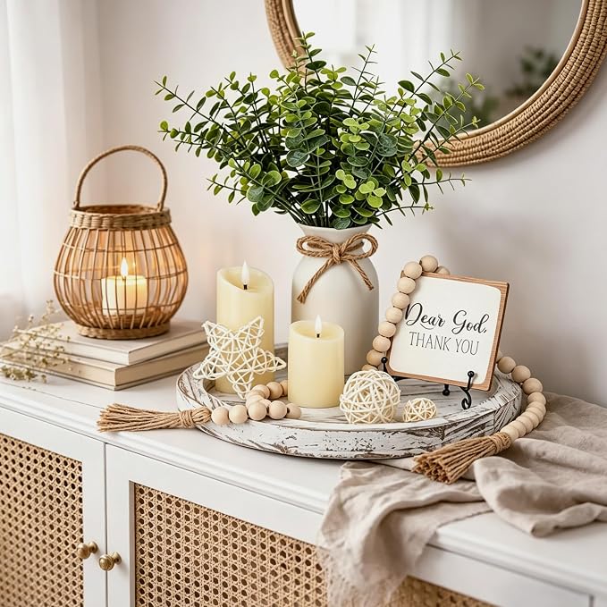 Rustic Modern Farmhouse Decor Set of 7 - Image 2