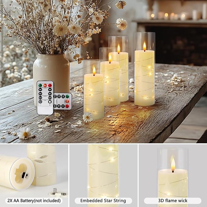 24 Pcs LED Flameless Candles - Image 5
