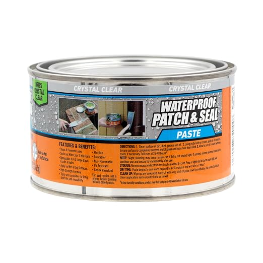 Gorilla Waterproof Patch & Seal Rubberized Sealant Paste, 12.8 Ounce Can - Image 9
