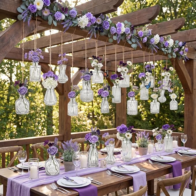 36 Pcs Artificial Flowers Table Centerpiece - Image 7