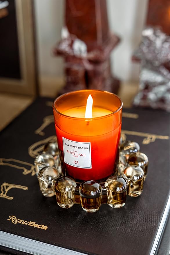 Home Collection Original Smoky Small Bubble Candle Dish 2-Pack | Matching Pair - Image 4