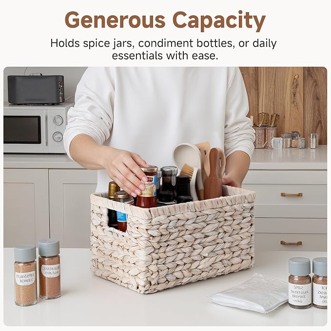 StorageWorks Wicker Storage Baskets - Image 4