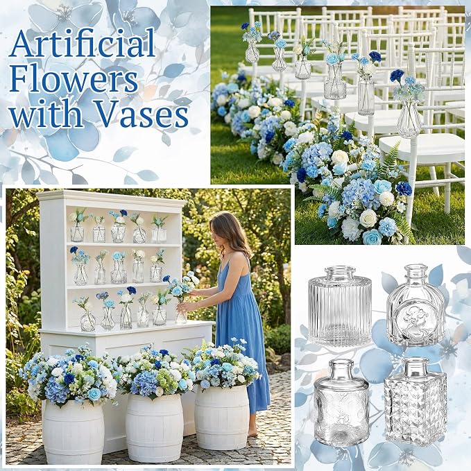 36 Pcs Artificial Flowers Table Centerpiece - Image 4