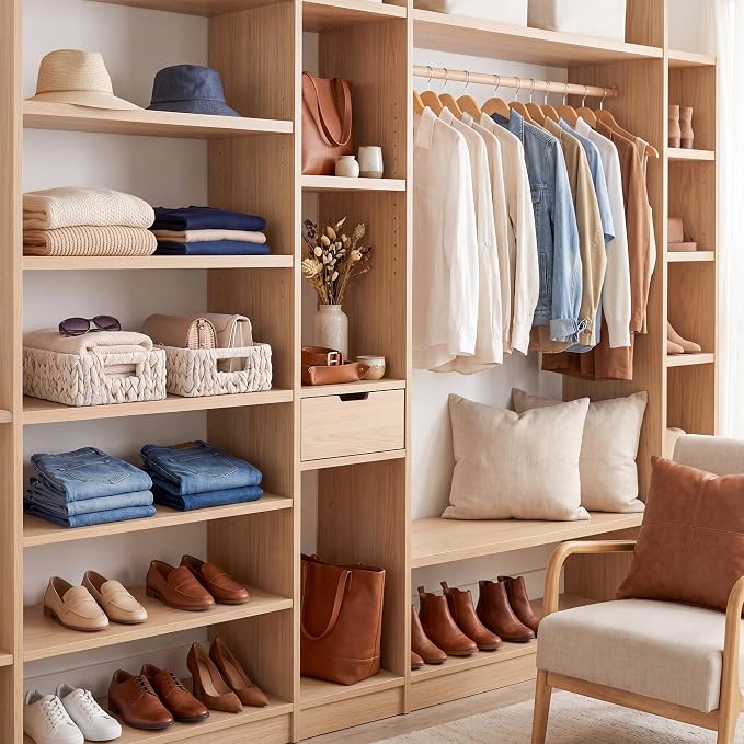 StorageWorks Wicker Baskets for Storage, Wicker Storage Baskets for Shelves - Image 7