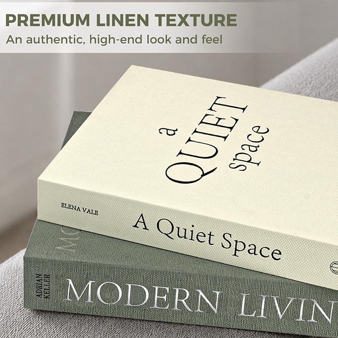 Decorative Books for Home Decor, Modern Aesthetic Decorative Book for Home - Image 4