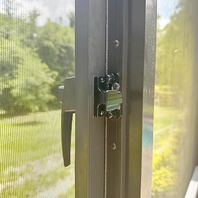 Pneumatic Door Closer Kit for Screen and Storm Doors, Includes Push Button - Image 5