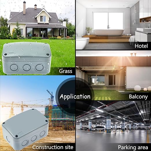Outdoor Junction Box, IP66 Waterproof Electrical Project ABS Plastic Boxes | - Image 6