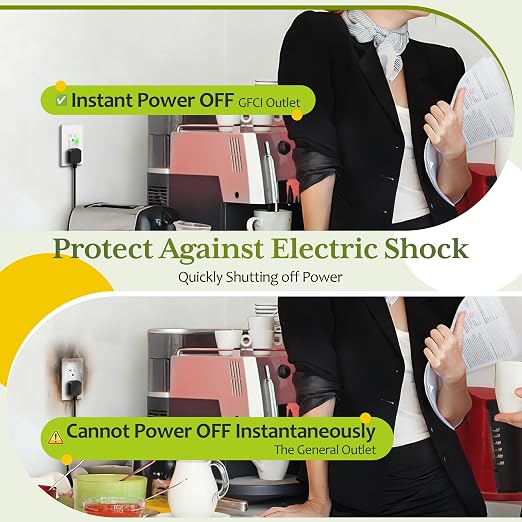 TG GFCI Outlet 20 Amp, Electrical Tamper-Resistant Receptacle, Self-Test | - Image 3