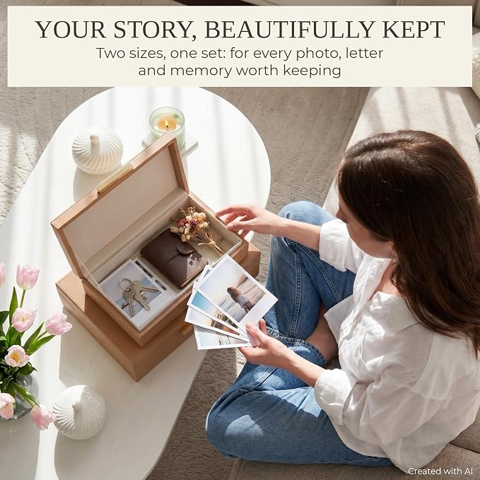 Decorative Storage Boxes with Lids - Image 8