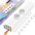 212.6in Cord Hider Kit, Cord Covers by Wuitaouy