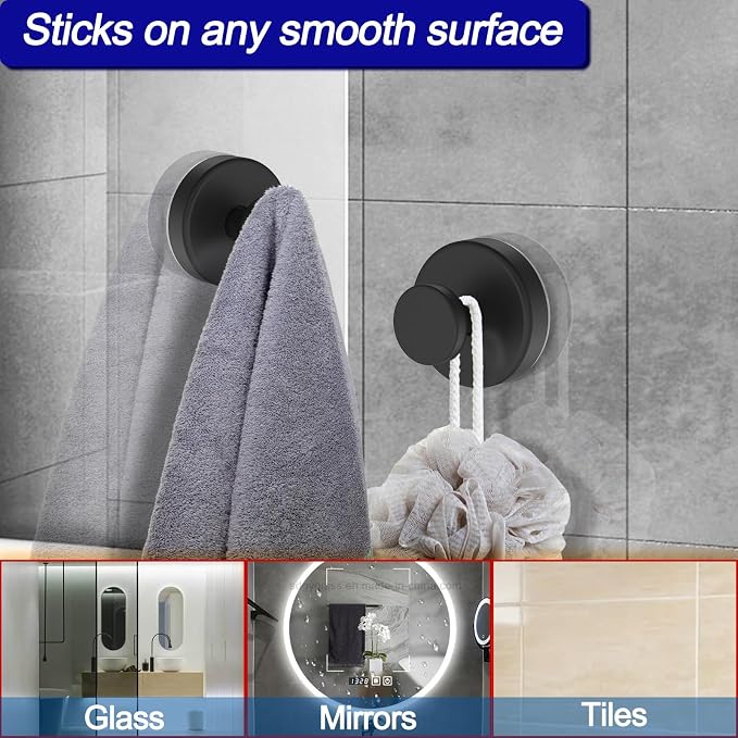 Bntuk Suction Cup Wreath Hanger, Wreath Hanger - Image 8