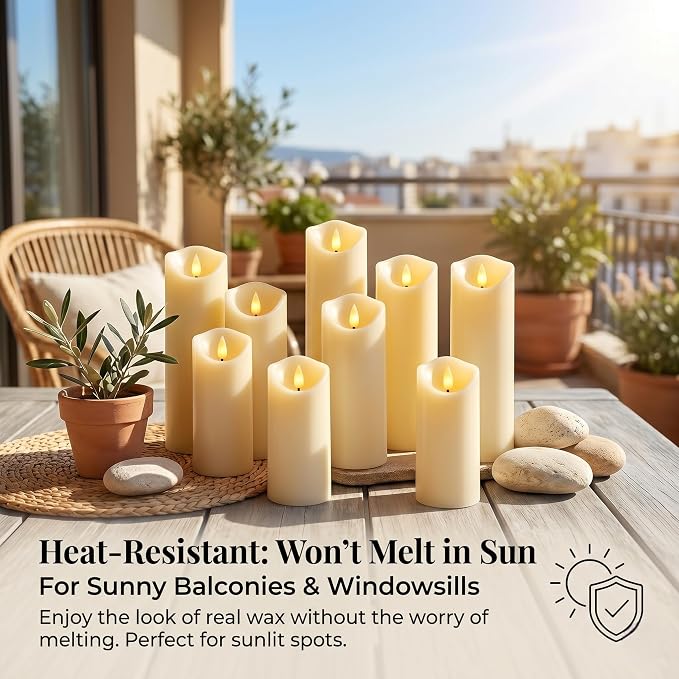 Enido 9pcs Flameless Candles - Image 5