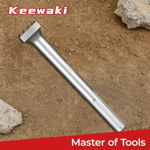SDS Max Bush Hammer Tool – 16 Welded Carbide Tips, 1-3/8" × 1-3/8" Square Head - Image 6