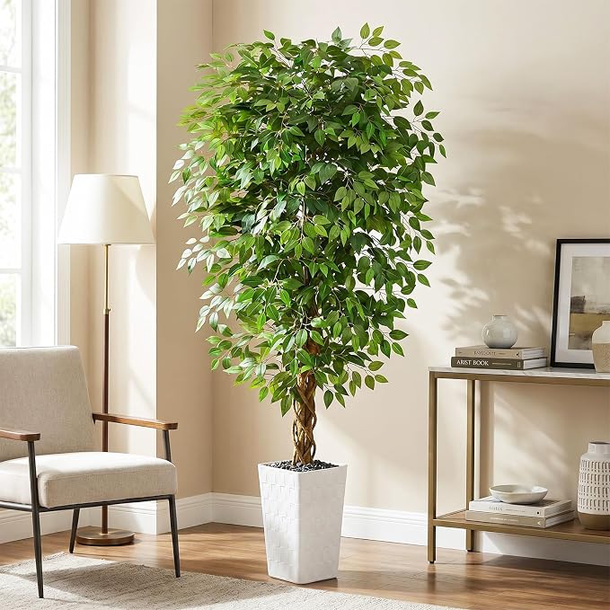 Artificial Ficus Tree 6FT Faux Floor Tree - Image 2