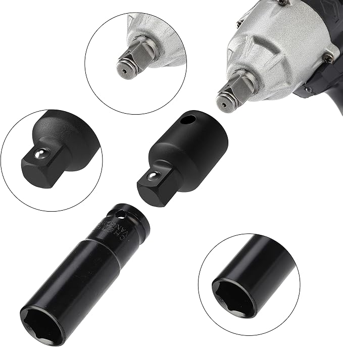 Bates- Impact Socket Adapter and Reducer Set, Impact Sockets Adapter Sets - Image 8
