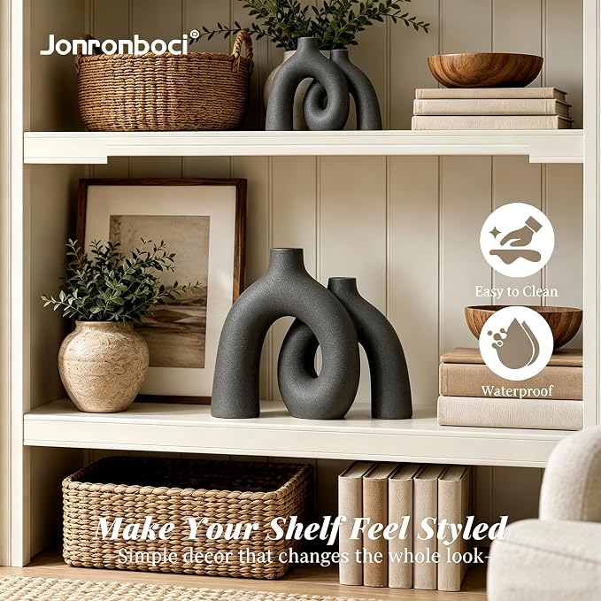 Hug Donut Decorative Vase Set - Image 3