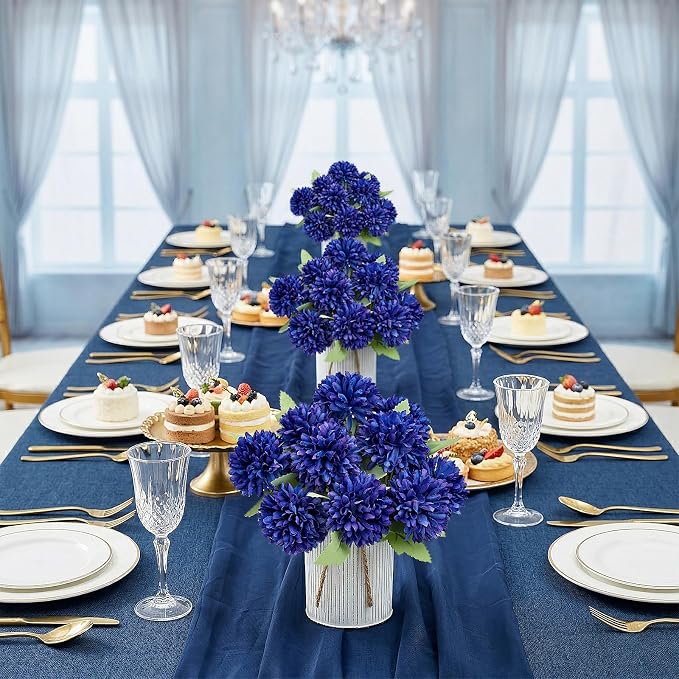 6 Set Pre-Made Flower Table Centerpieces - Image 4