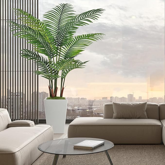 7FT Artificial Palm Tree, Tall Artificial Tree Plants - Image 7