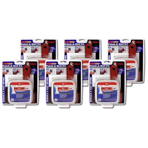 Red Devil 0549 ONETIME Lightweight Spackling Patch-A-Wall Kit, 1/2 Pint by RedDevil