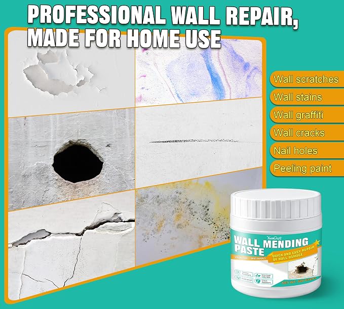 Drywall Repair Kit 17.6oz Spackle Paste - Image 3