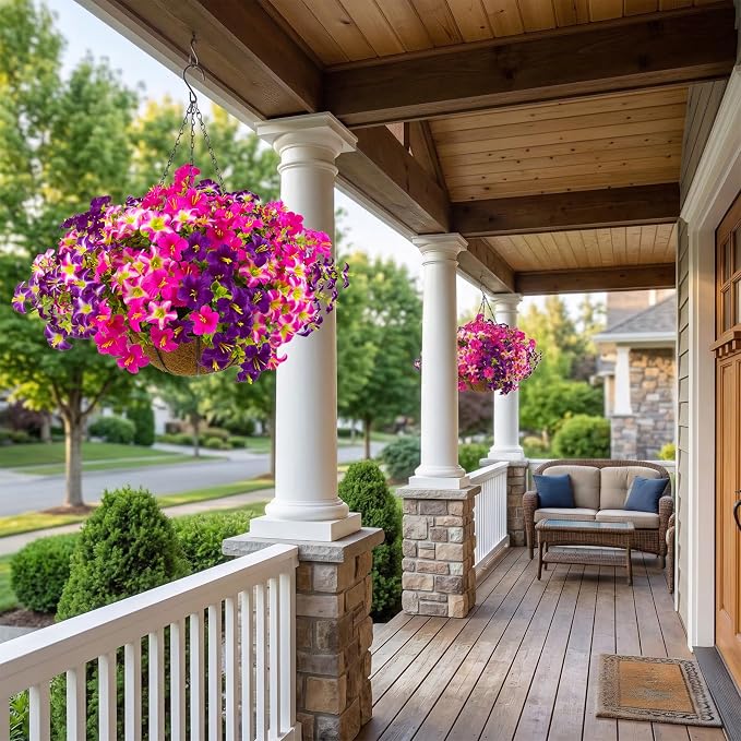 2 Set Artificial Outdoor Petunias Flowers - Image 6