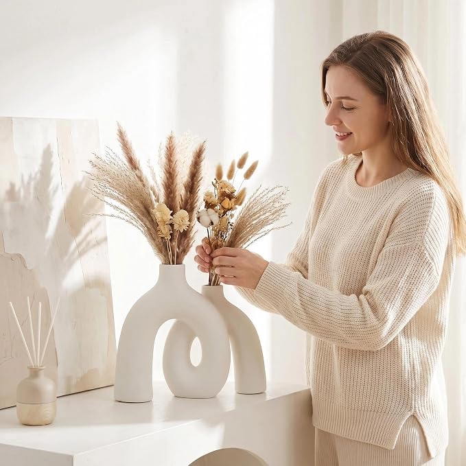 CEMABT Modern Nordic Boho Vase Set - Image 6