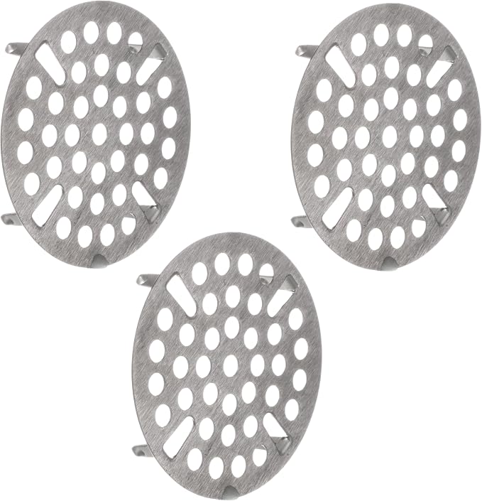 OCS Parts 3-Pack 3" Kitchen Sink Flat Strainers by OCSParts