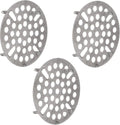 OCS Parts 3-Pack 3" Kitchen Sink Flat Strainers by OCSParts