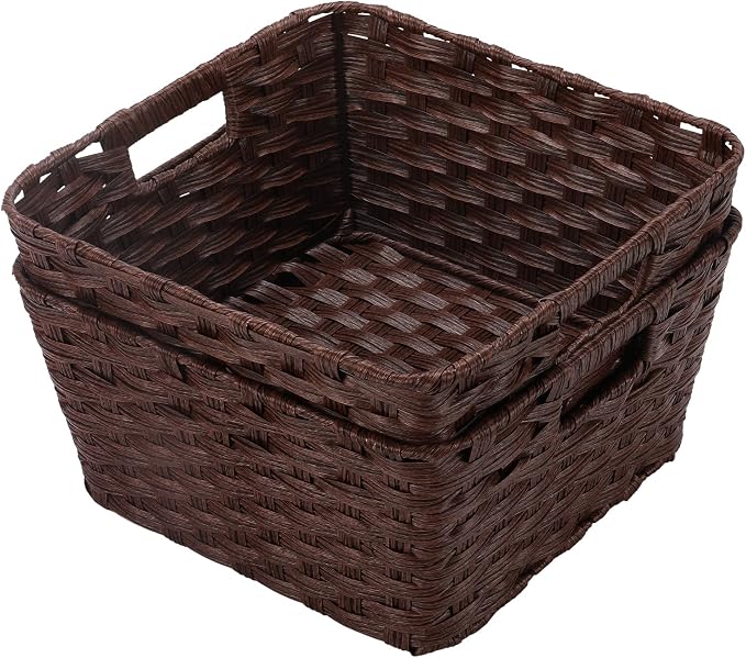 Onlytak Wicker Storage Baskets, Baskets - Image 8
