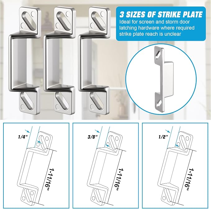 Screen Door Latch Replacement Kit - Image 2