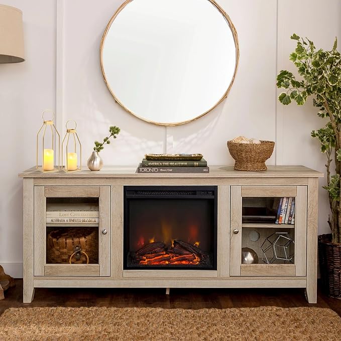 Perfnique Modern Farmhouse Lantern Decor, 2 LED 6hr Timer Flameless Candles ＆ - Image 8