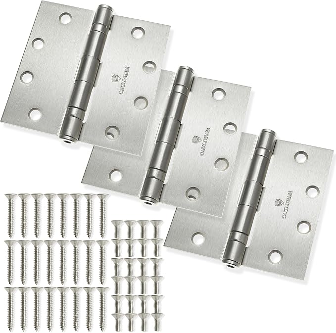 Cauldham Commercial-Grade 4-1/2" Full Mortise Ball-Bearing Door Hinges - Image 2