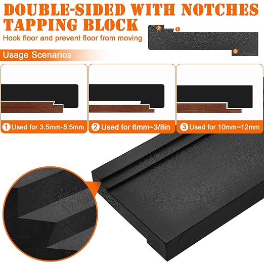 49 Pack Laminate, Vinyl Flooring Installation Kit, Flooring Tools, Tapping Block - Image 2