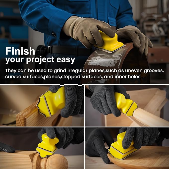 16-PCS Hand Sanding Block Set - Image 7