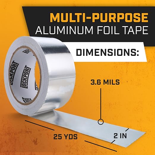 Lockport Aluminum Foil Tape 2 in x 450 Ft - Image 2
