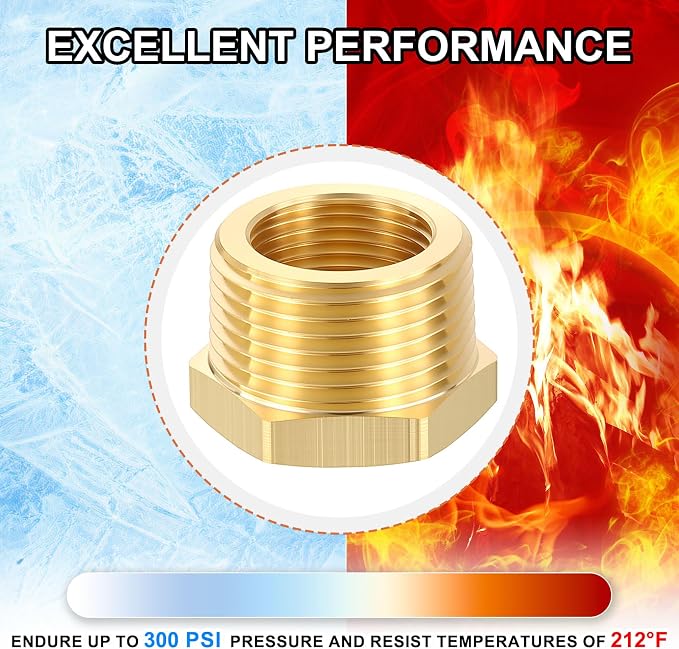 5 Pack Male to FeMale Adapters, Automotive, Fluid Transfer, Home Gardening - Image 7