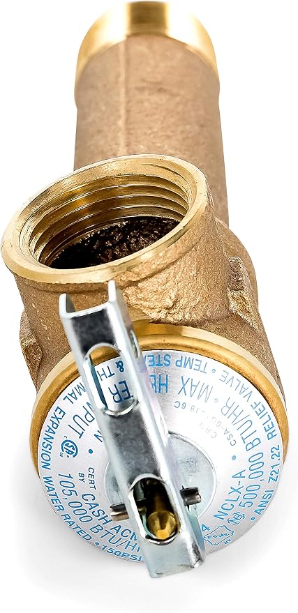 Camco 10427 3/4" Temperature and Pressure Relief Valve - Image 3