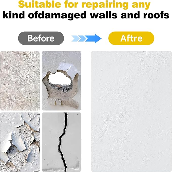 12 X 12 Inch Drywall Repair Kit, Wall Repair Patch Kits - Image 5