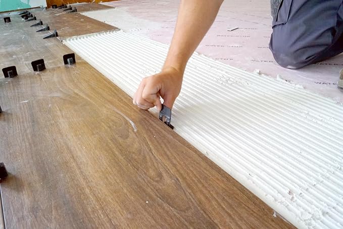 Peygran Tile Leveling System Clip 2 mm 1/12’’ DIY Tiles Leveler Spacers - Image 4