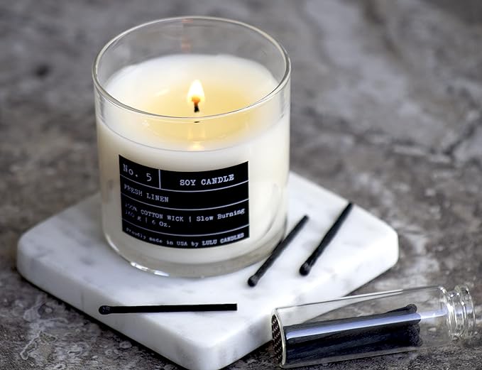 Lulu Candles | Island Coconut | Luxury Scented Soy Jar Candle | Hand Poured in - Image 2
