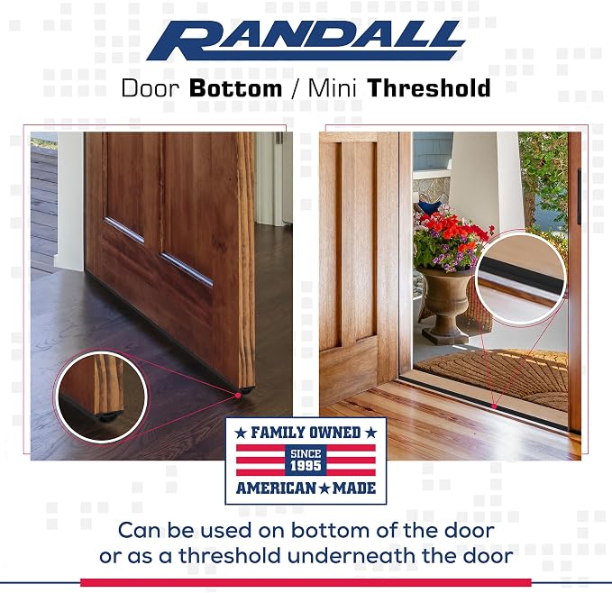 36" Mini Threshold or Door Bottom 1 1/4" Wide - Image 2