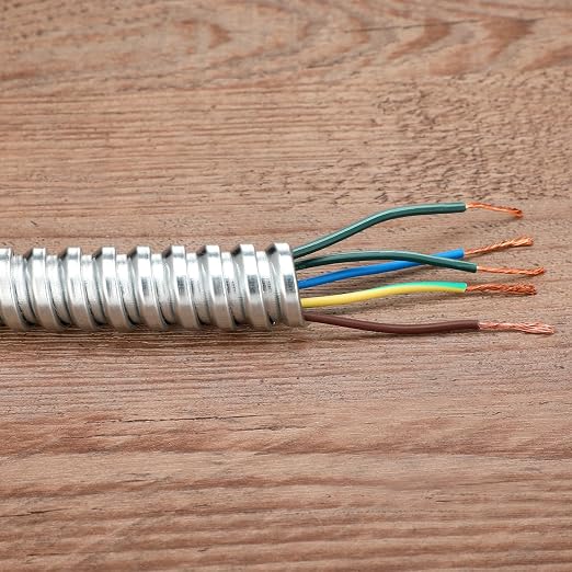 Yaocom 1 Inch Metal Flexible Conduit 50 ft, Galvanized Reduced Wall | Outdoor - Image 6