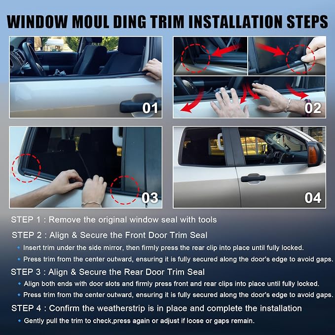 ItranMc Window Weatherstrip Trim - Image 7