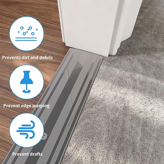 36''x2.4'' Floor Transition Strip, Aluminum Door Threshold - Image 4