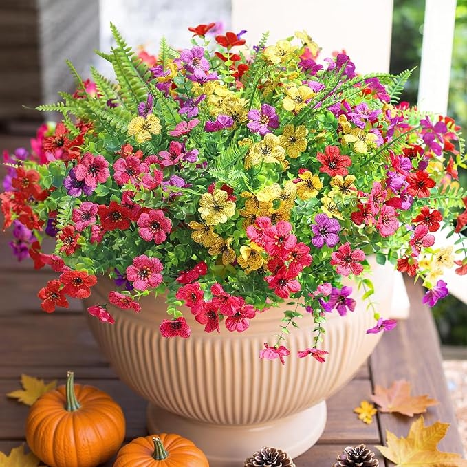 Artificial Faux Outdoor Flowers Plants by HyeFloraartificialflowers